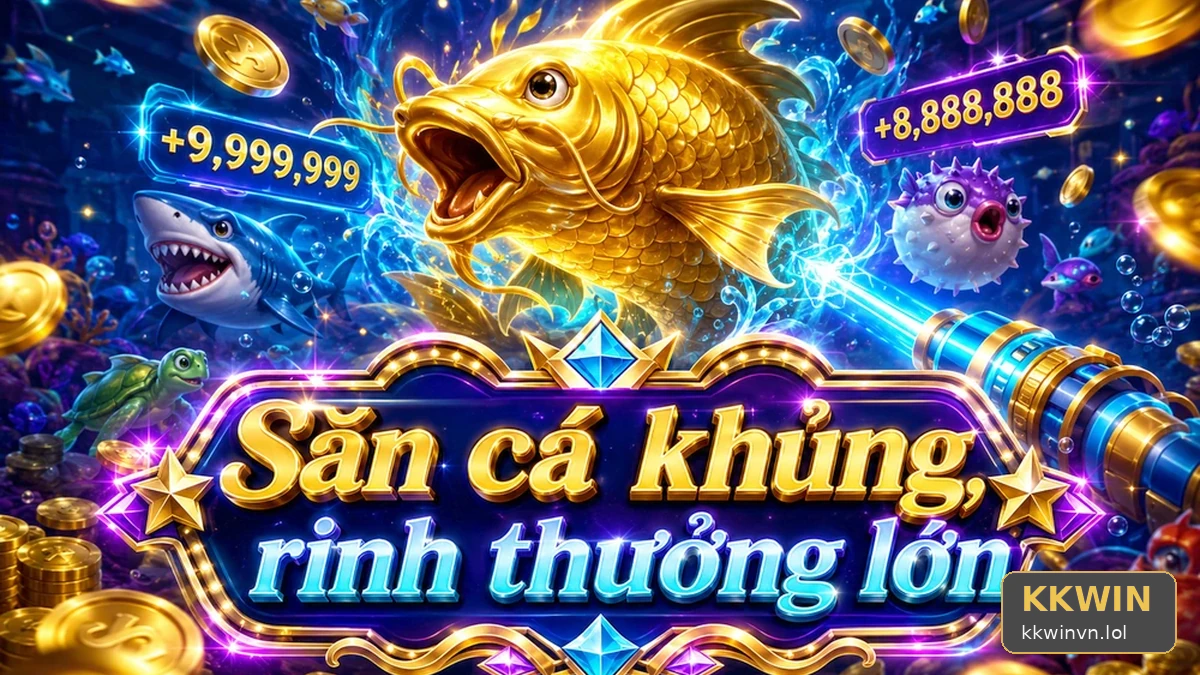 Nòng pháo nhấp nháy trên sa bàn: Kinh nghiệm bắn cá và săn thưởng tại KKWIN