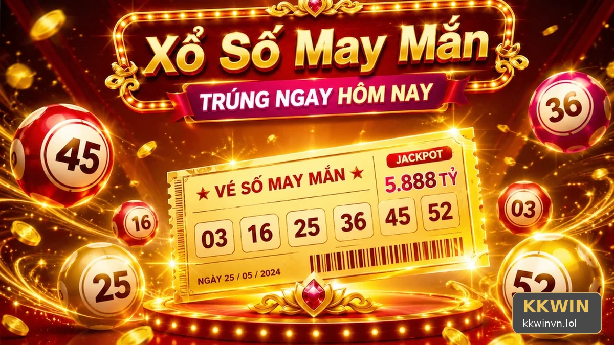 Giải mã dãy số trên vé xổ số: Cơ chế đối chiếu kỳ quay tại KKWIN